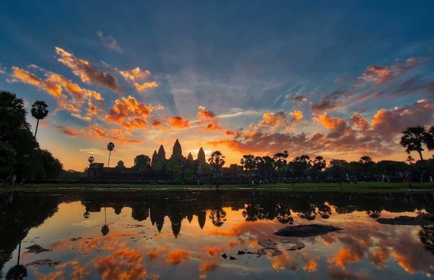 Angkor What a beautiful sunrise