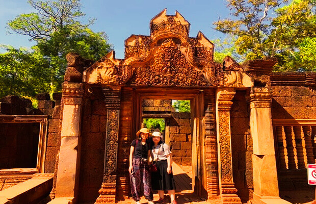 Beauty Banteay Srei temple