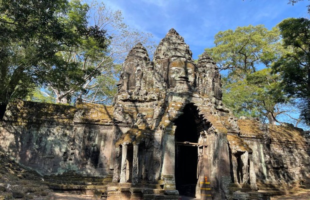 North gate of the Angkor Thom temple