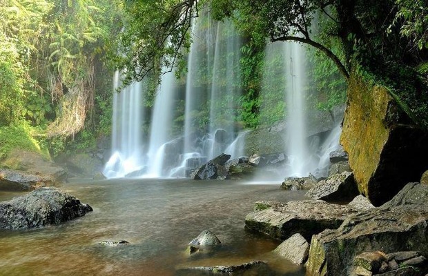 Waterfal of Phnom Kulen